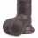 Dildo cu ventuza Sliding Skin Dual Layer Dong 19 cm